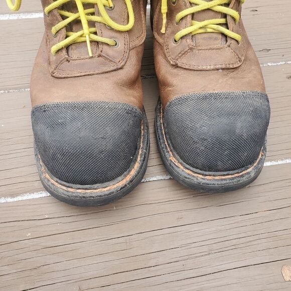 Red Wing Shoes Worx Gravel Men’s 8″ Brown Leather General Utility Work Boots 13 - Picture 6 of 8